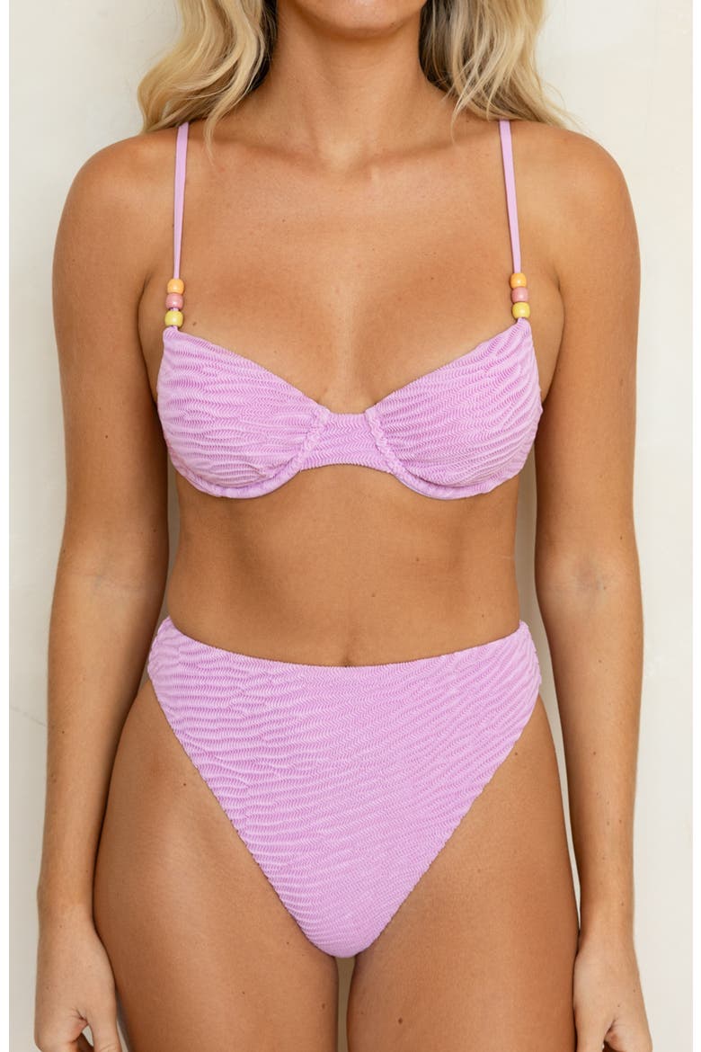 Costa Underwire Bikini Top, Alternate, color, Bloom