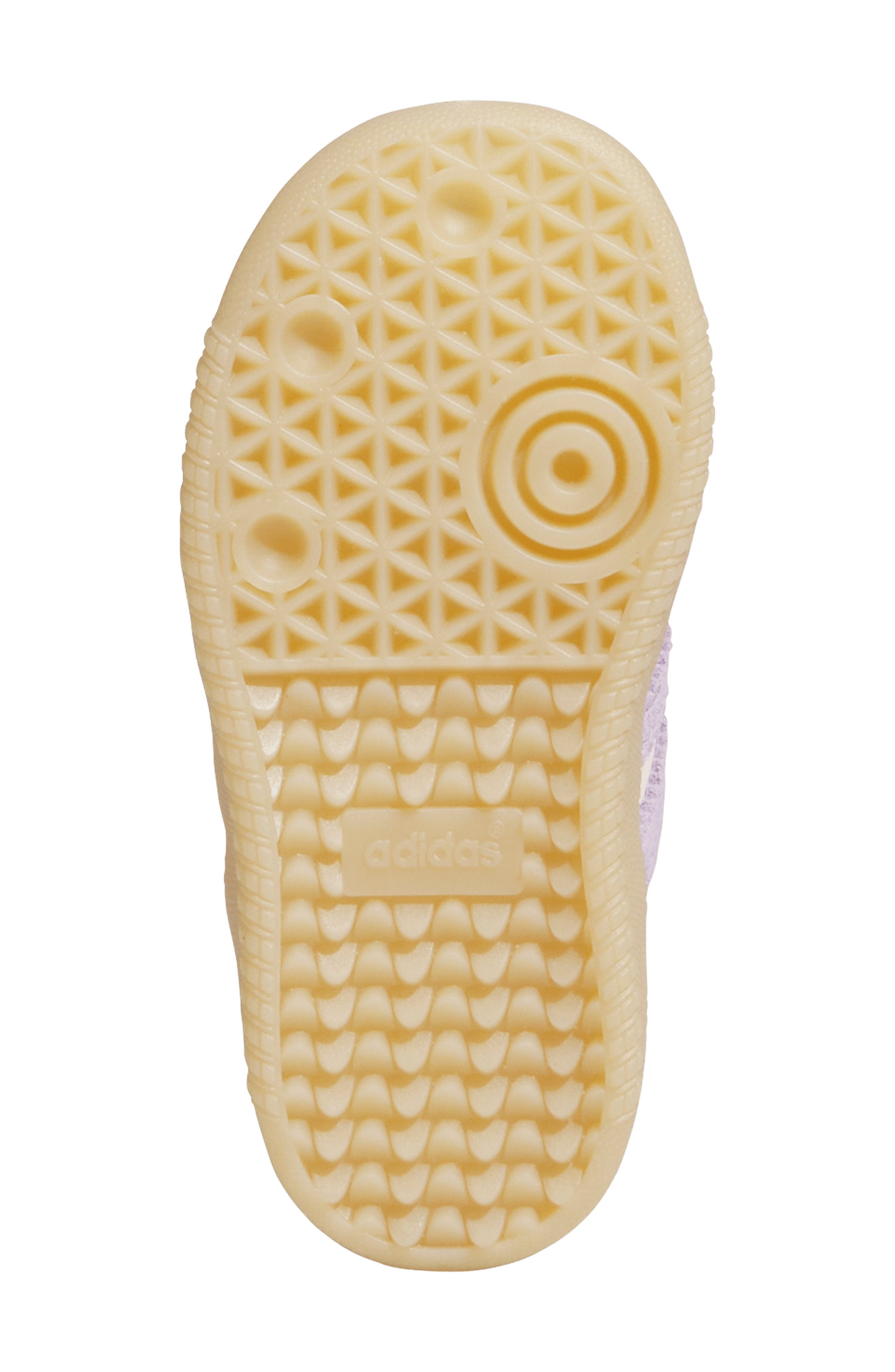 adidas Kids' Samba OG Sneaker, Alternate, color, Cloud White/ Plum/ Gum 3