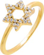 BY ADINA EDEN Pave Star Of David Ring