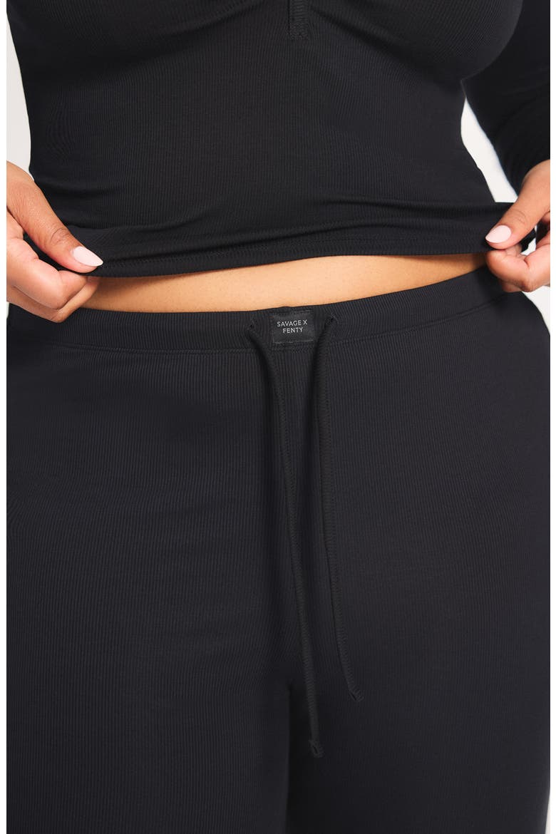 Modal Dreams Sleep Straight Leg Pants, Alternate, color, BLACK CAVIAR