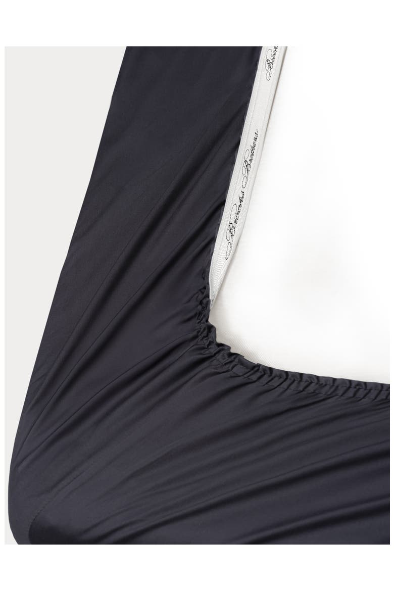 Four-Piece Paisley Print Sheet Set, Alternate, color, BLACK
