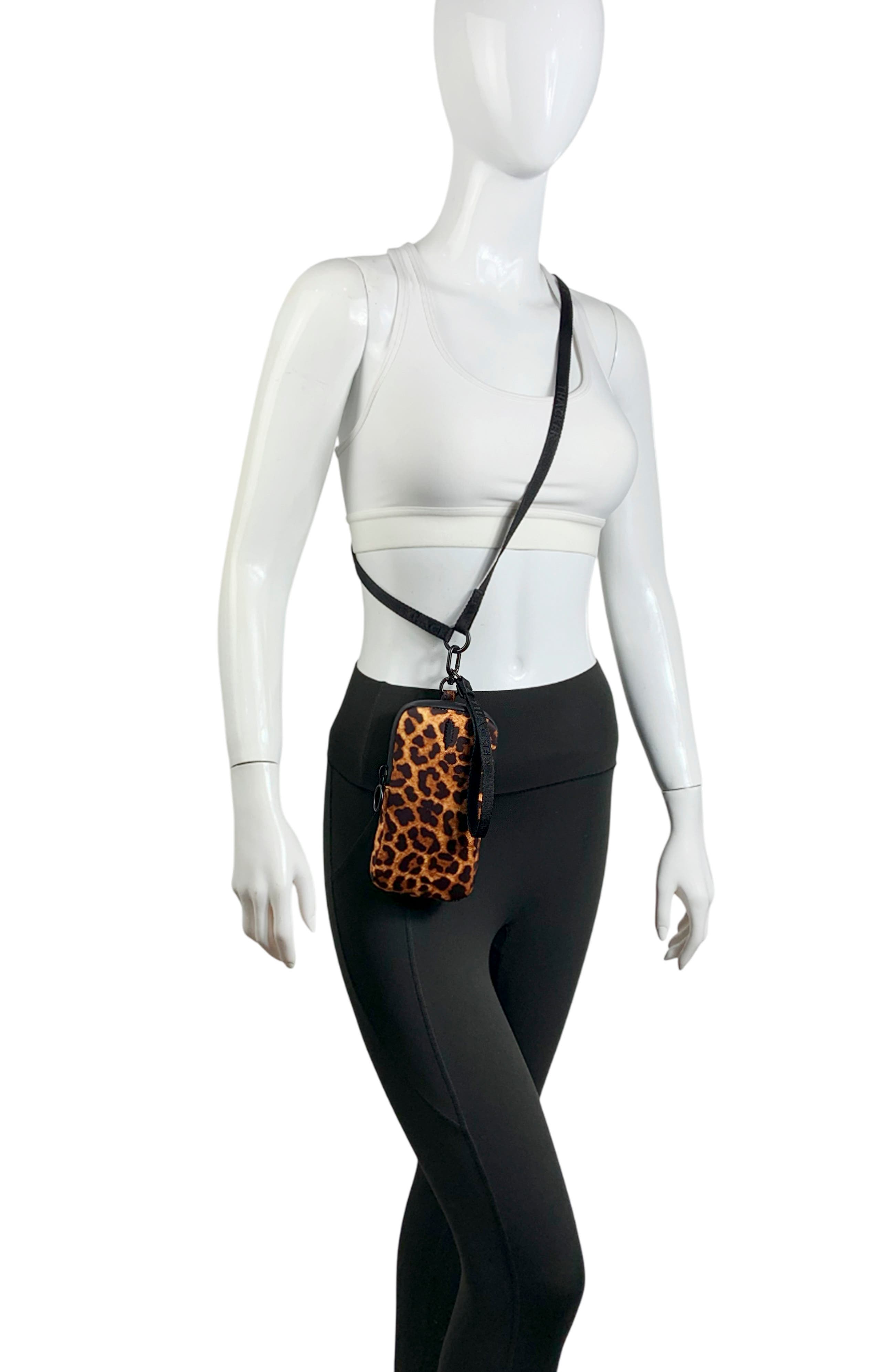 Jody Phone Crossbody Bag, Alternate, color, LEOPARD
