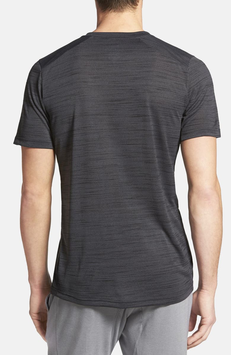 Nike Dri-FIT Touch Heathered Short Sleeve T-Shirt, Alternate, color, 