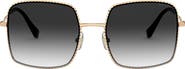 Miu Miu 56mm Gradient Rectangular Sunglasses