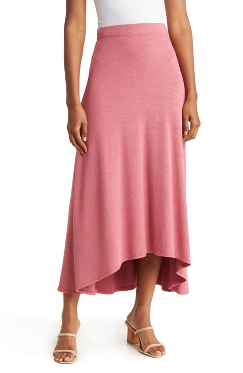 Asymmetric Hi-Low Skirt