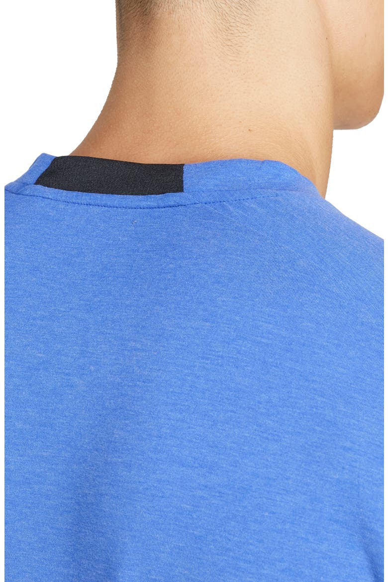 AEROREADY Performance T-Shirt, Alternate, color, SEMI LUCID BLUE