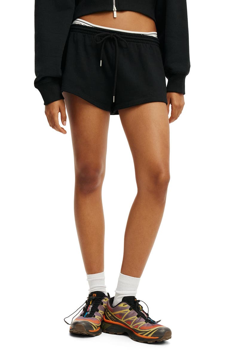 COTTON ON BODY Women's Active Fleece Micro Short, Main, color, Black