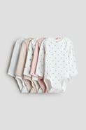 H&M 5-pack Bodysuits With Lap Shoulders