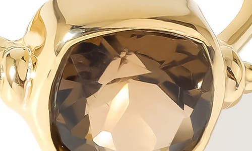 Ys Gems Gemstone Ring In Brown