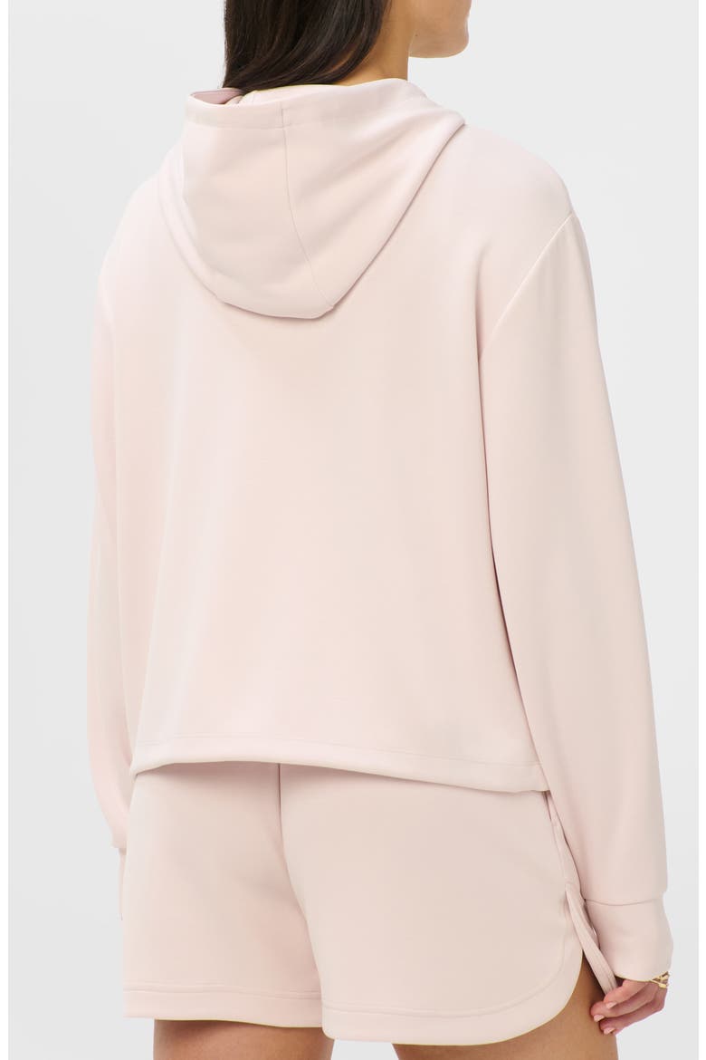 Sand Wash Cloudweight Full Zip Hoodie, Alternate, color, SUNDUST PINK