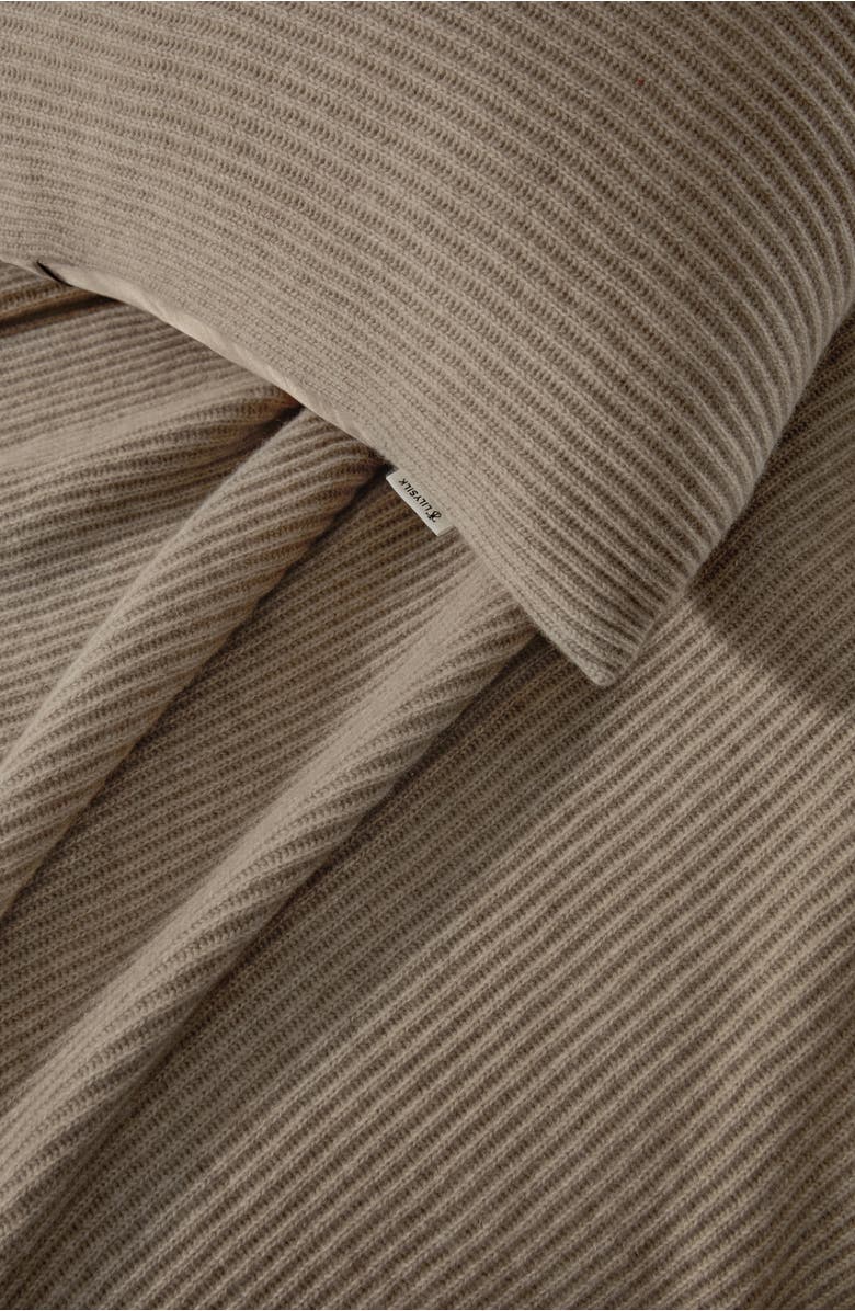 Lilysilk Reversible Cashmere and Silk Pillowcase, Alternate, color, Camel
