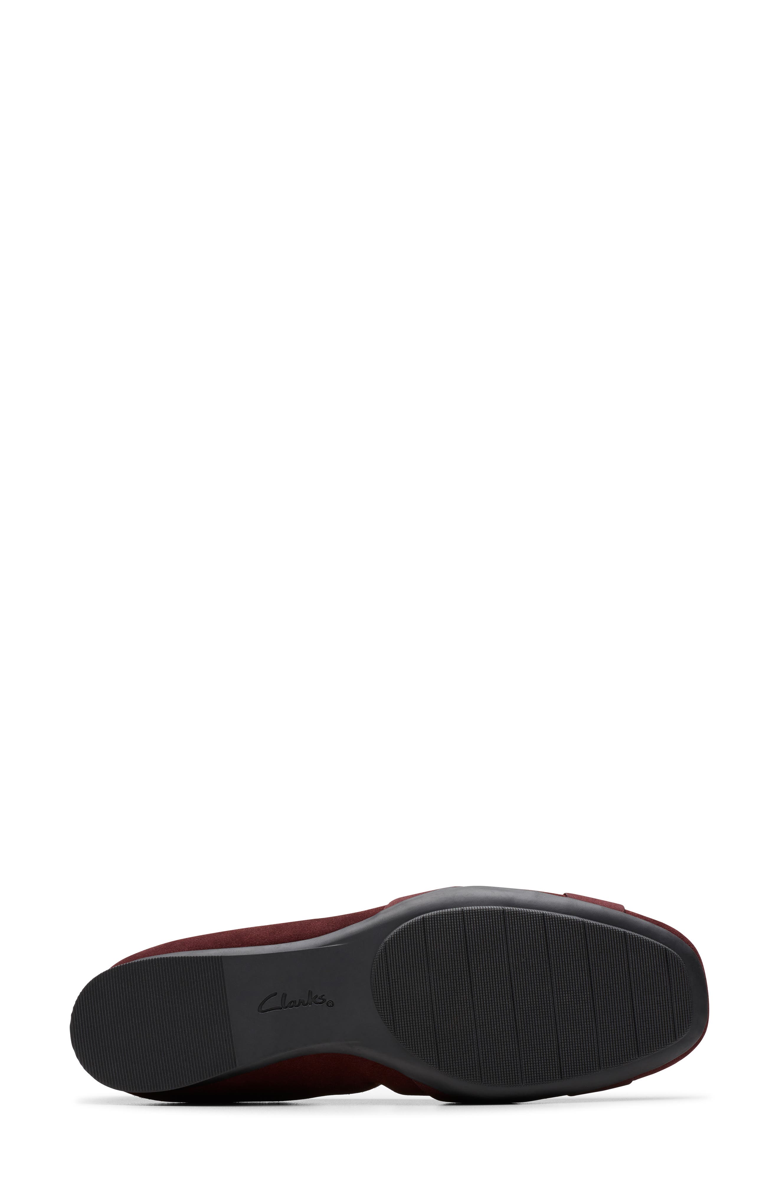 Jazmynn Gem Ballet Flat, Alternate, color, MERLOT SUEDE