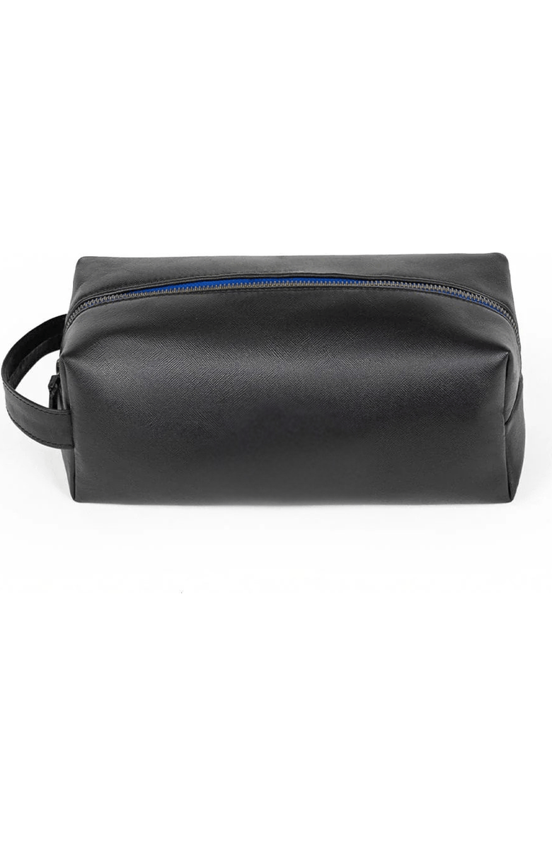 Deux Mains Iron Tight Toiletry Bag, Main, color, Black