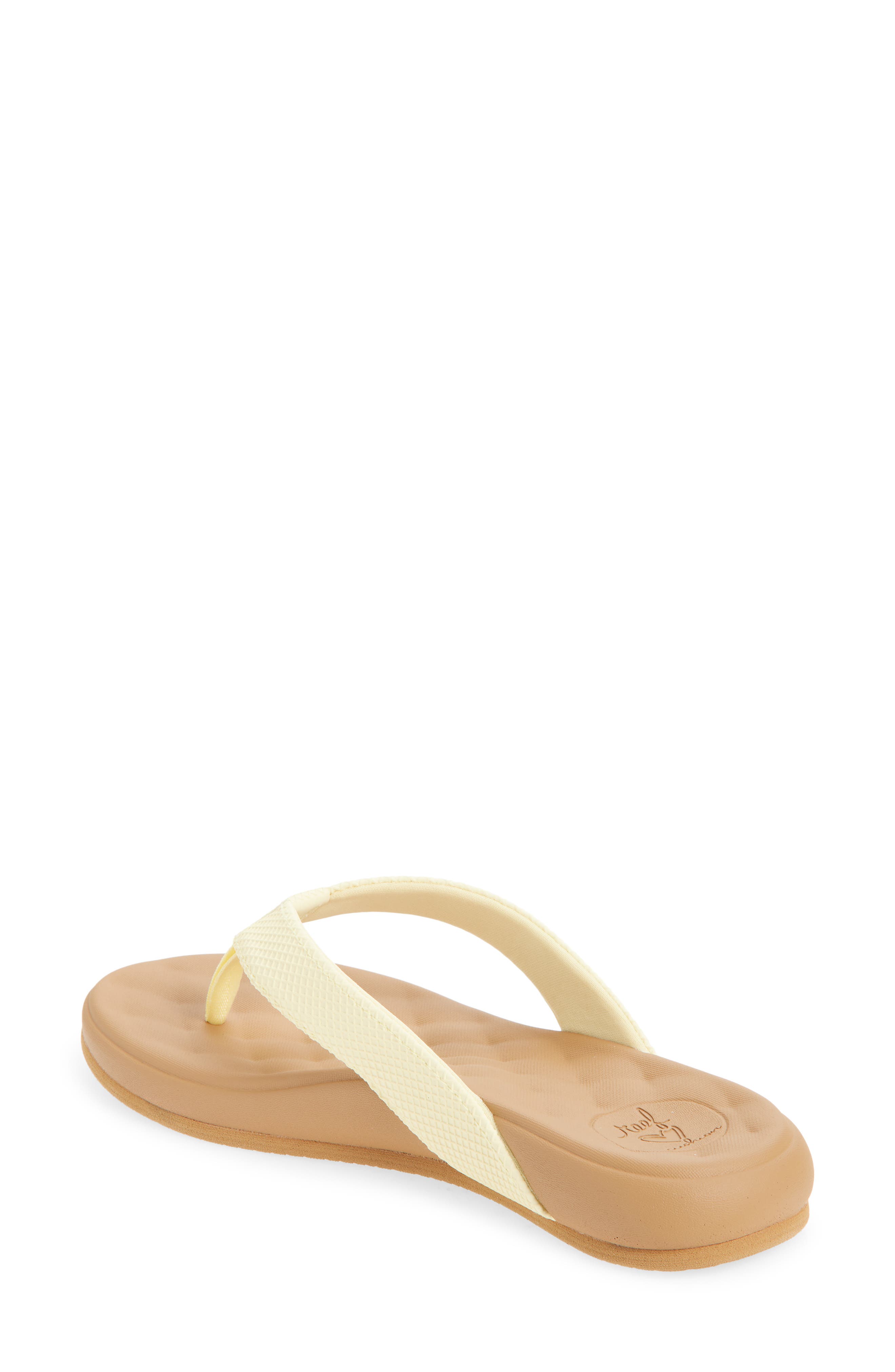 Reef Cushion Harmony Flip Flop, Alternate, color, Pale Banana
