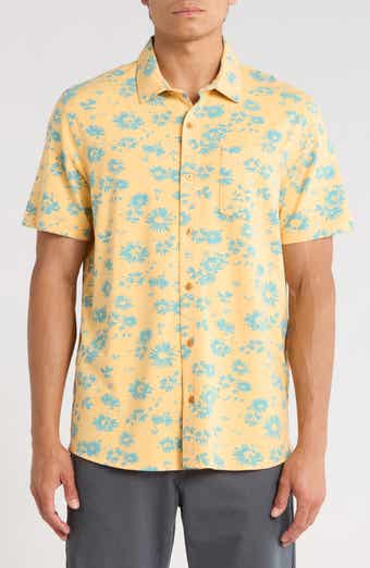TravisMathew Coconut Shrimp Woven Short Sleeve Shirt