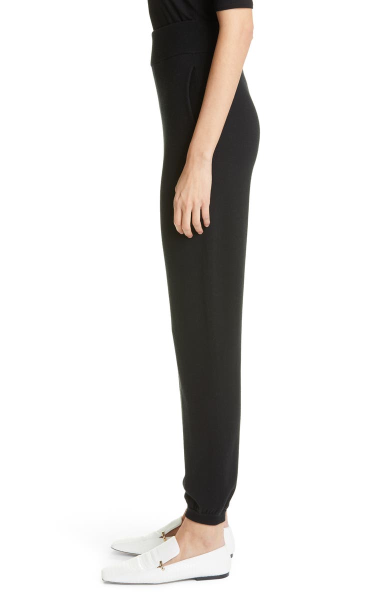 St. John Collection Wool & Silk Knit Joggers, Alternate, color, 