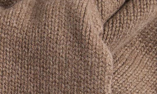 Nackiyé Nackiyè Queen's Guard Hooded Merino Wool & Cashmere Scarf In Brown