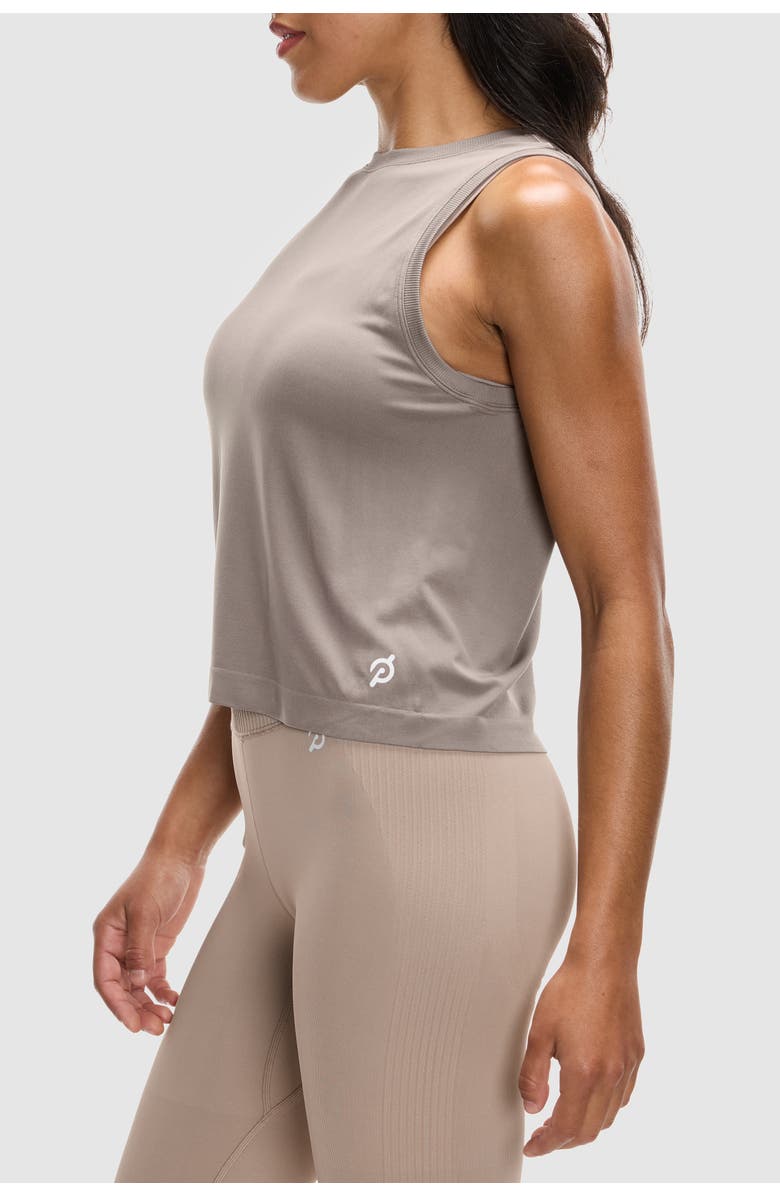 Peloton Seamless Tank, Alternate, color, Taupe Grey