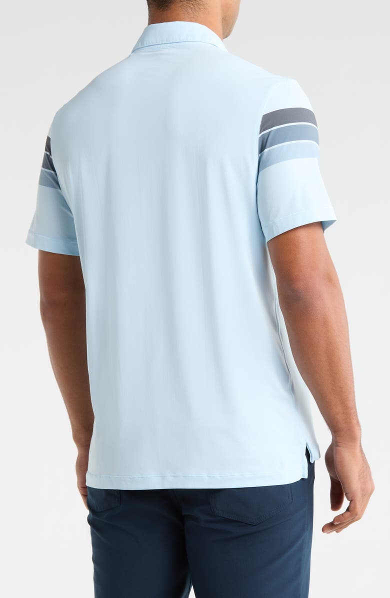 Faherty Shorelite Polo, Alternate, color, Nantucket Breeze Surf Stripe