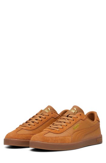 Puma Club Ii Era Leather Sneaker In Brown
