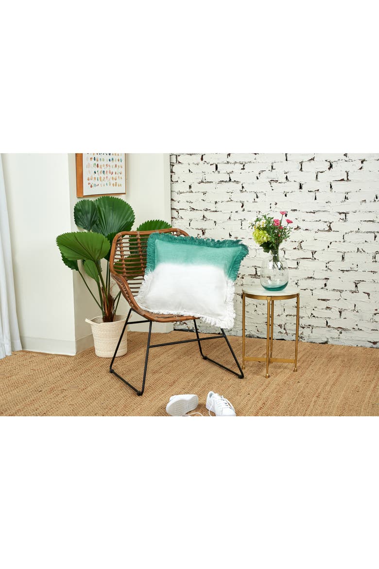 Aster Decorative Throw Pillow Collection, Alternate, color, White