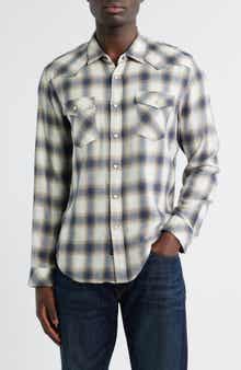 Rails Roy Relaxed Fit Snap-Up Shirt