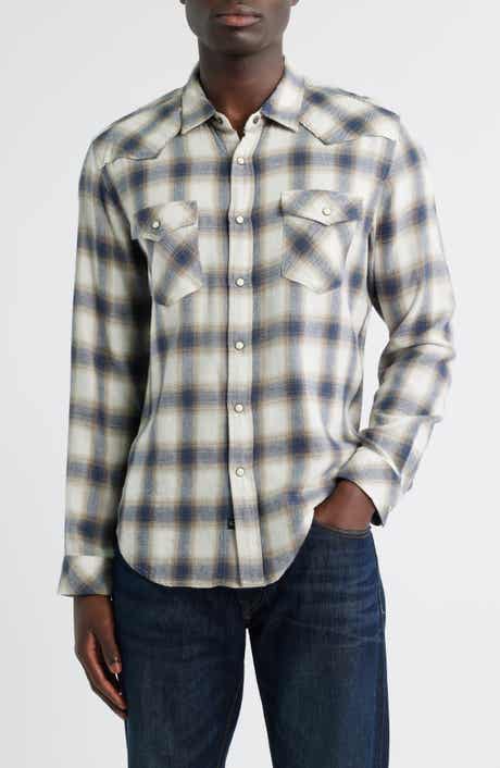 Rails Roy Relaxed Fit Snap-Up Shirt