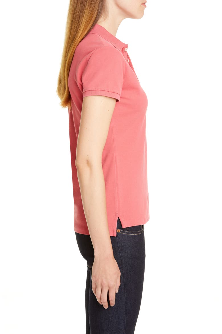 Julie Polo, Alternate, color, NANTUCKET RED