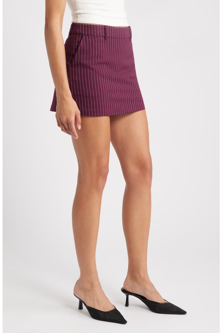 Kaia Skort, Alternate, color, MERLOT STRIPE