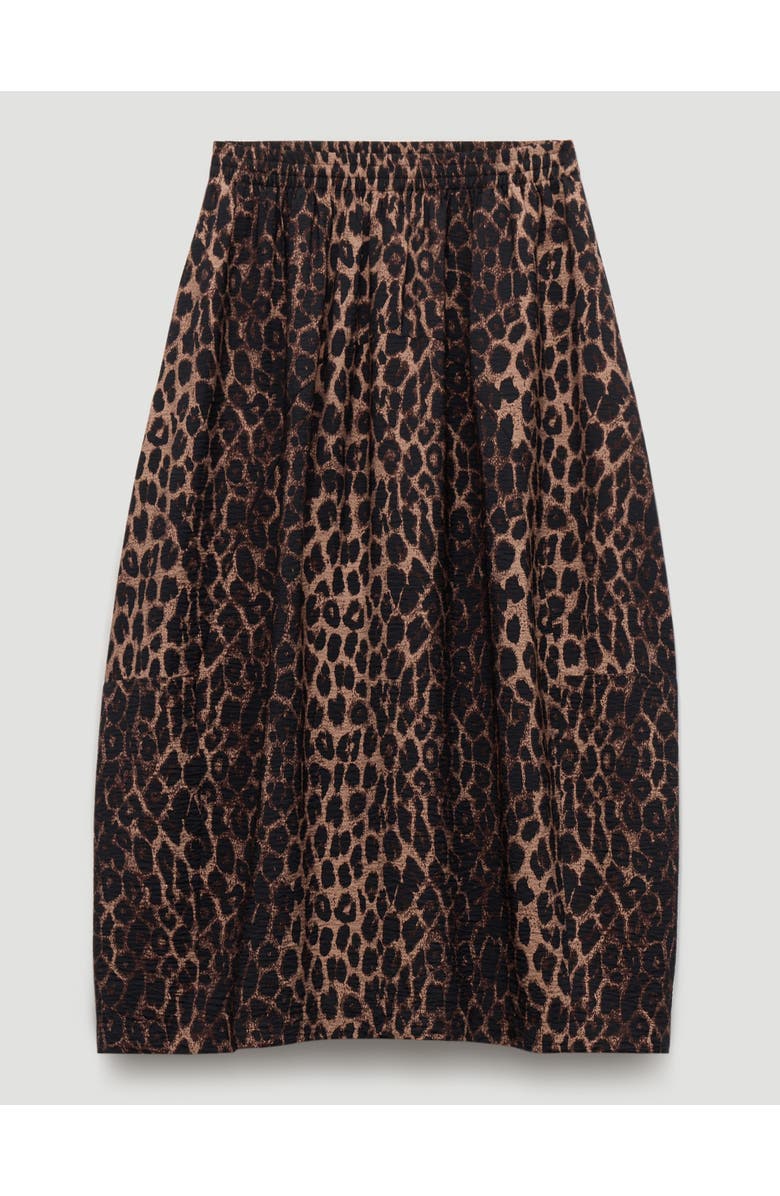 Hush Liddie Air Flow Barrel Midi Skirt, Alternate, color, Soft Leopard