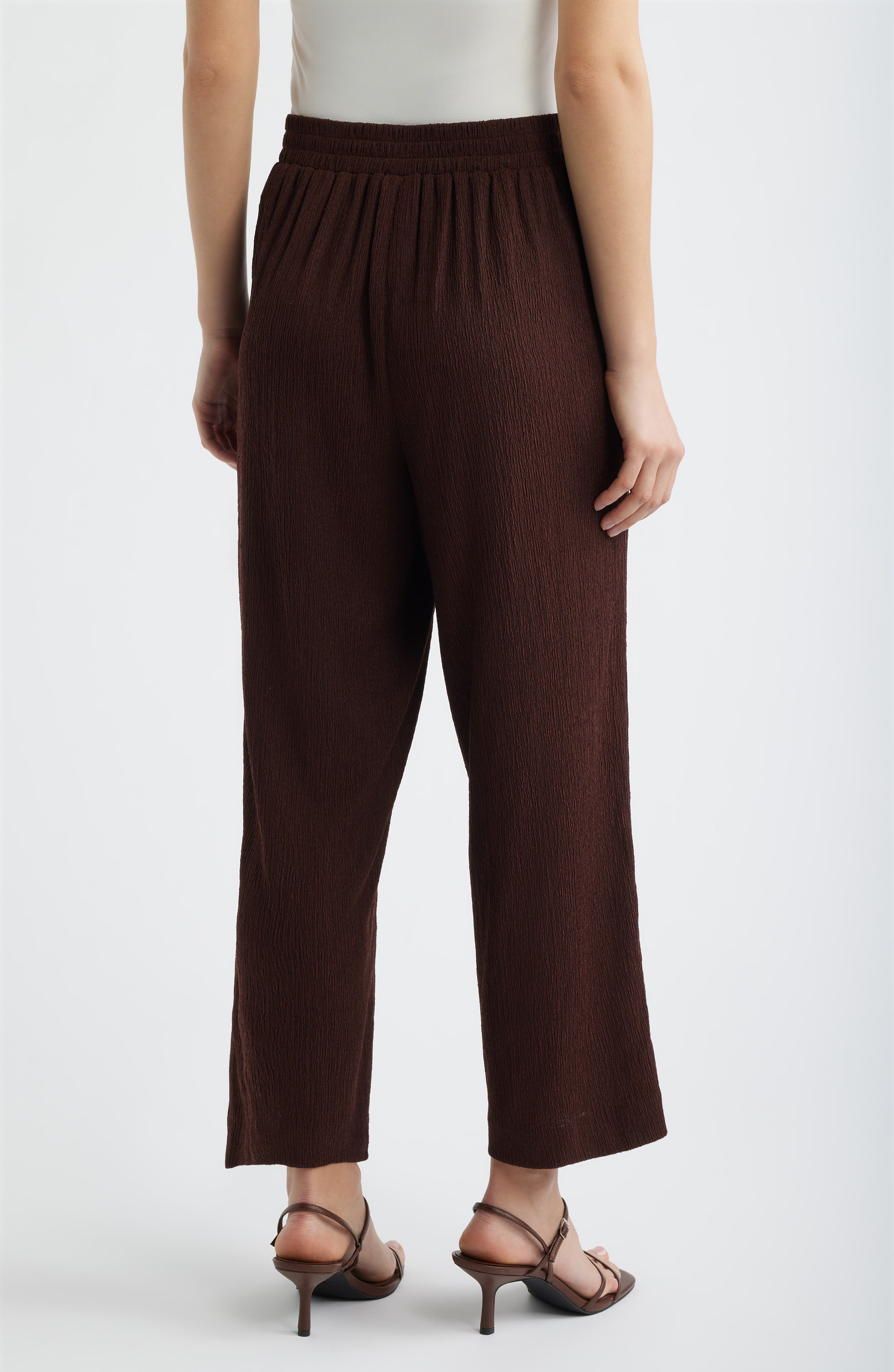 Crinkle Ankle Wide Leg Pants - image 4