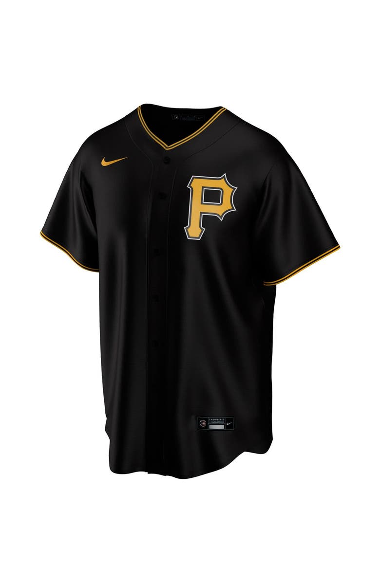 Nike Youth Nike Black Pittsburgh Pirates Alternate Replica Team Jersey, Alternate, color, 