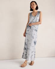 Haven Well Within Washable Silk Tie-Dye Maxi Skirt