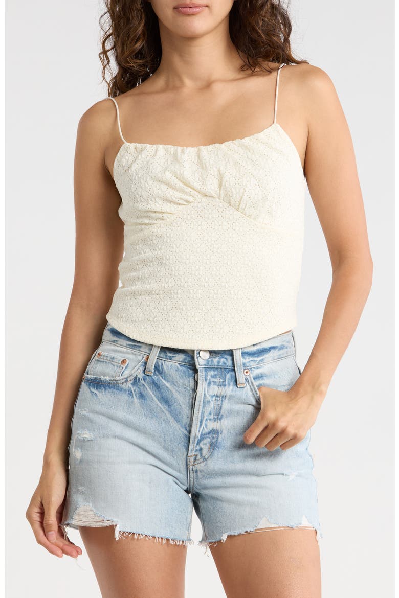 Emma Lace Camisole, Main, color, NATURAL