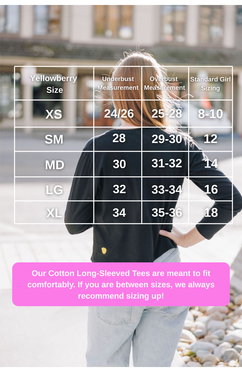 Yellowberry Whisper Long Sleeve Cotton Tee, Alternate, color, Black