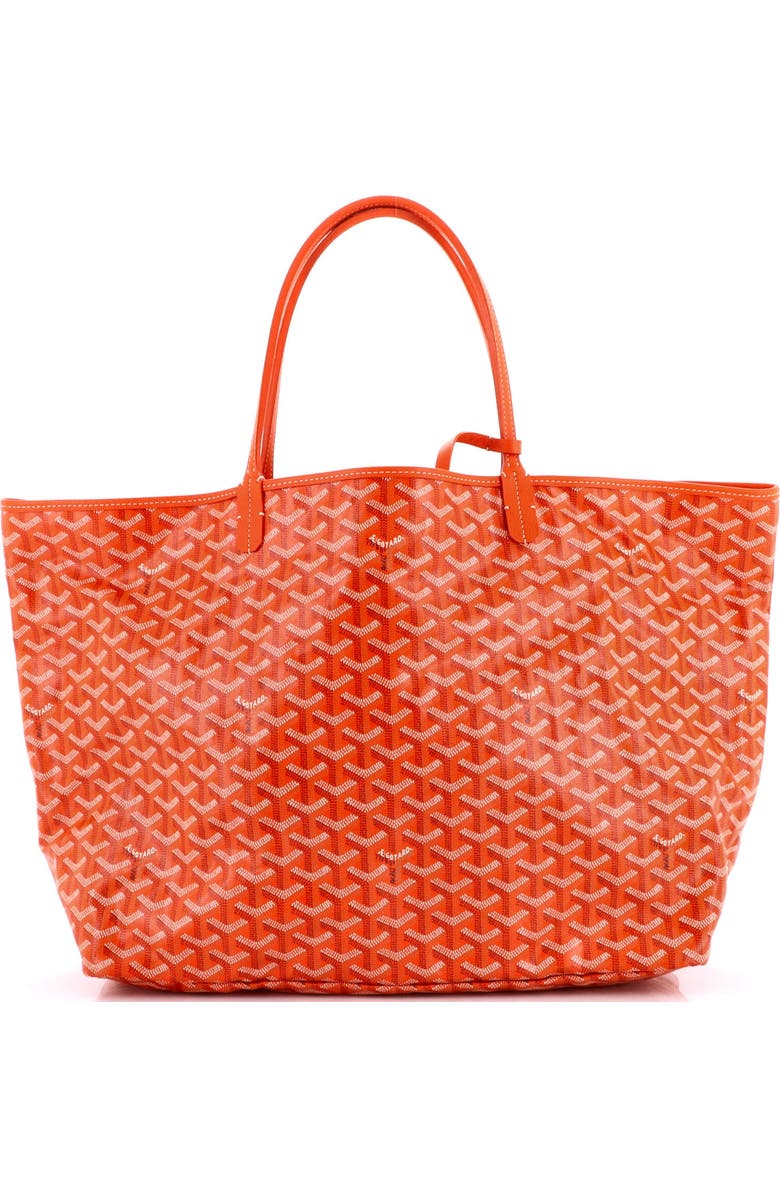 Pre-Owned Goyard Saint Louis Tote Coated Canvas GM, Alternate, color, Orange