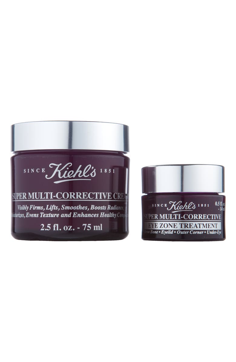 Kiehl's Since 1851 Super Multi Corrective Face Cream + Eye Treatment Duo $155 Value, Main, color,