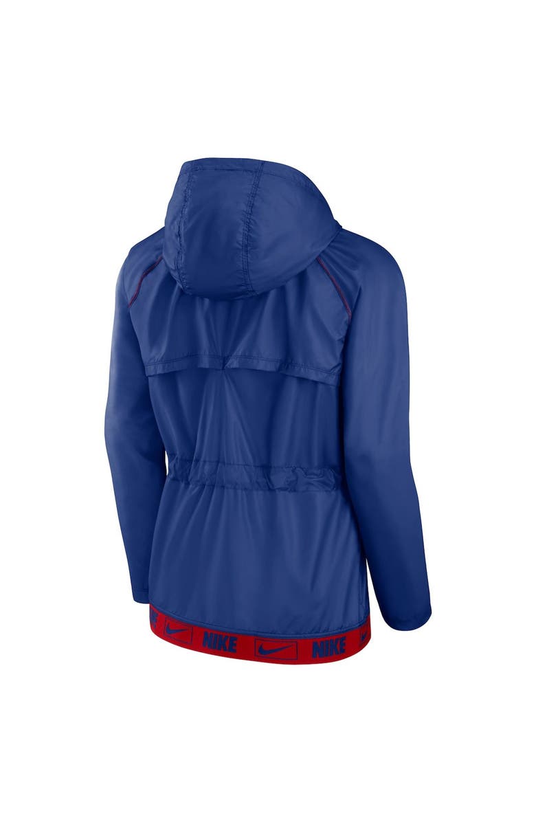 Nike Women's Nike Royal/Red Chicago Cubs Statement Raglan Full-Zip Hoodie Jacket, Alternate, color, Royal