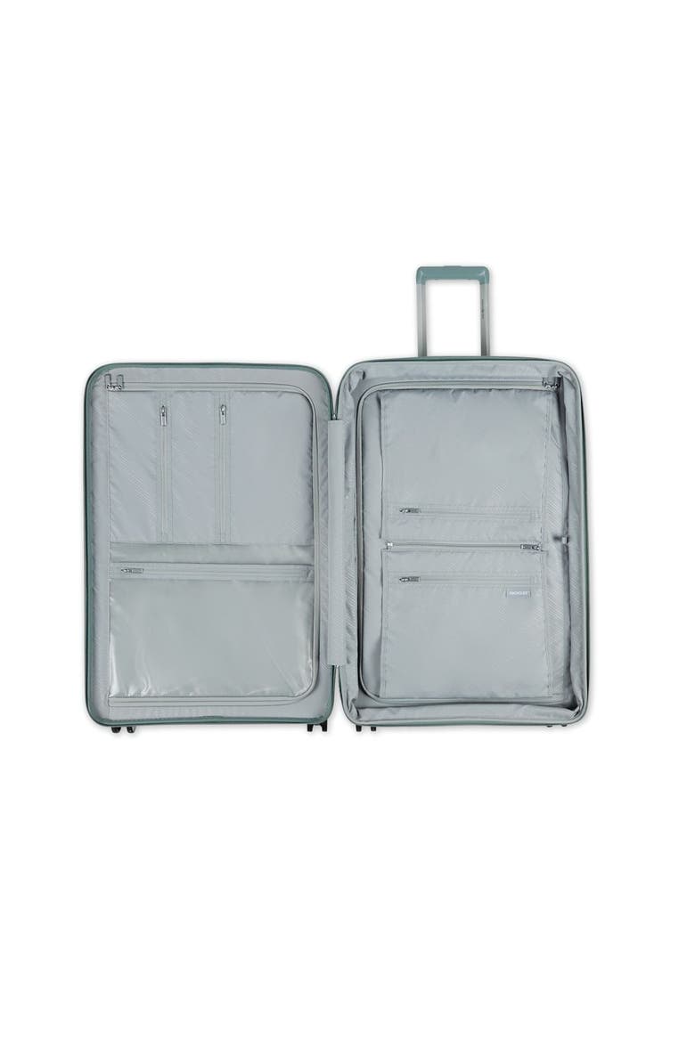 Elevation Plus 28" Large Checked Spinner Luggage, Alternate, color, Cypress Green
