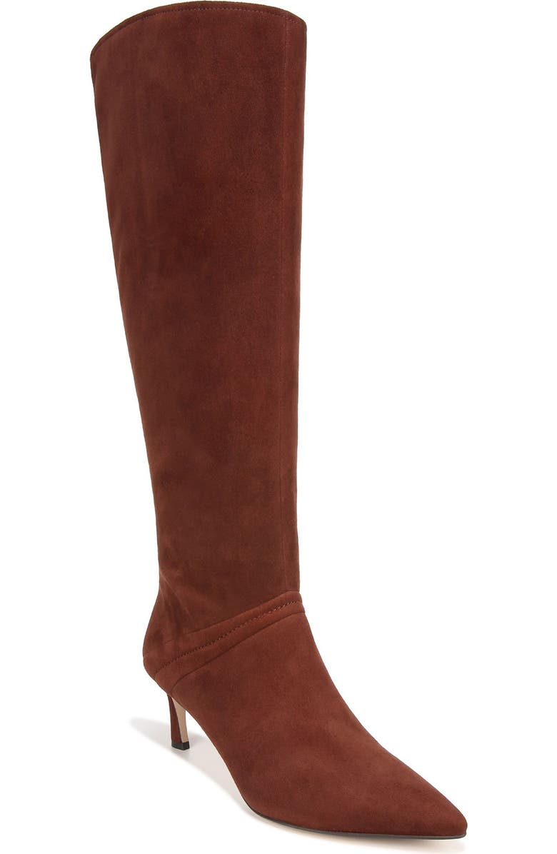 27 EDIT Naturalizer Falencia Knee High Pointed Toe Boot, Main, color,