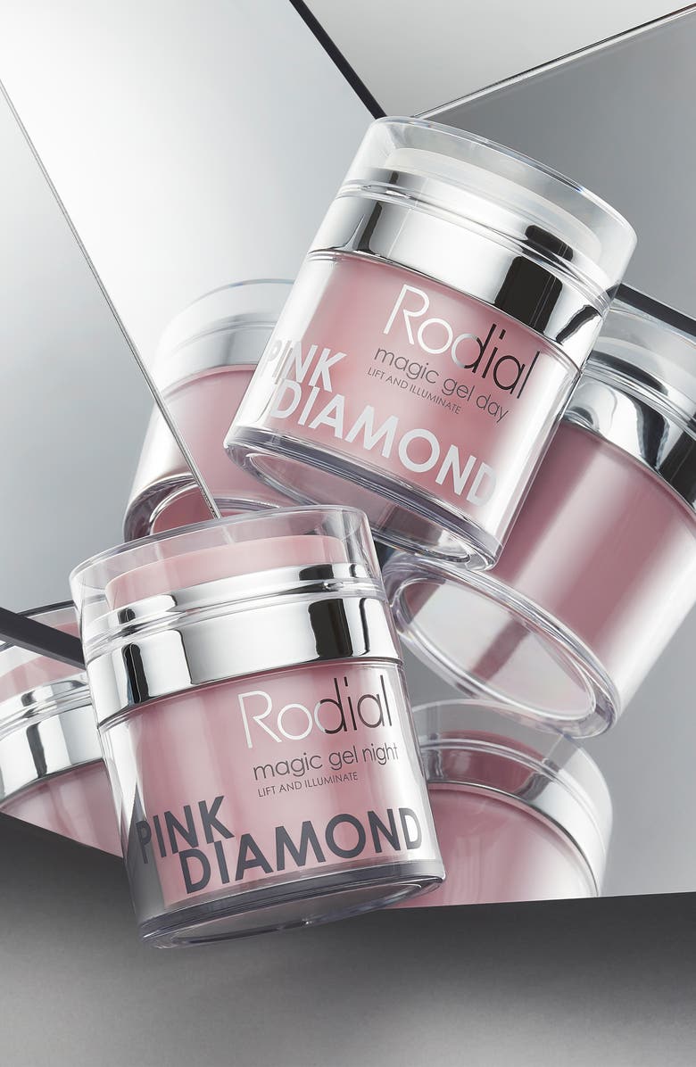 Rodial Pink Diamond Magic Gel Night Cream, Alternate, color, 
