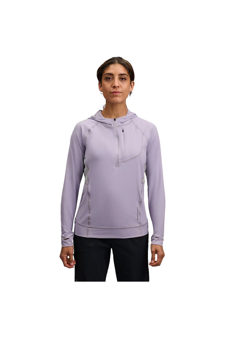 Alpenglow Pro Hooded Top - Women's, Main, color, Dusk Violet