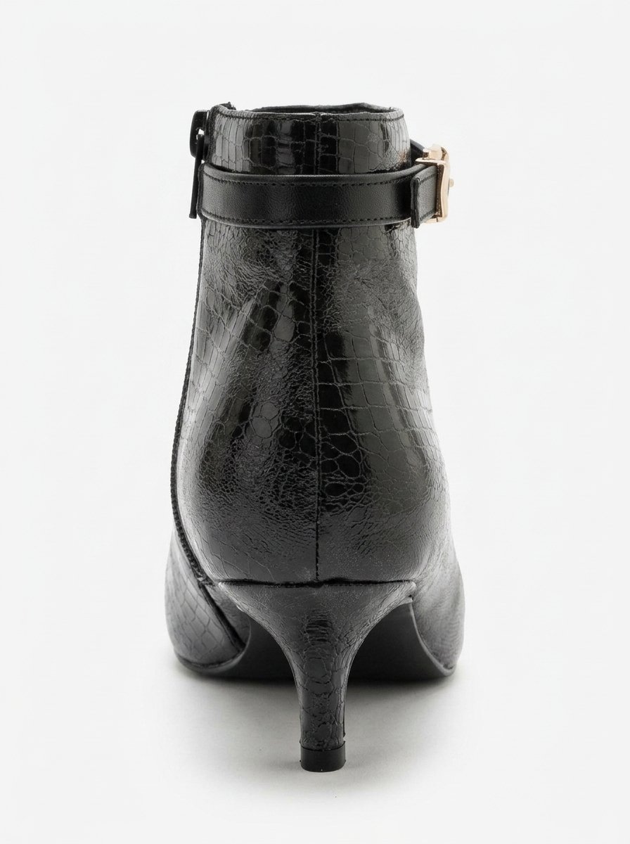 Juxon Kitten Heel Boot, Alternate, color, Black