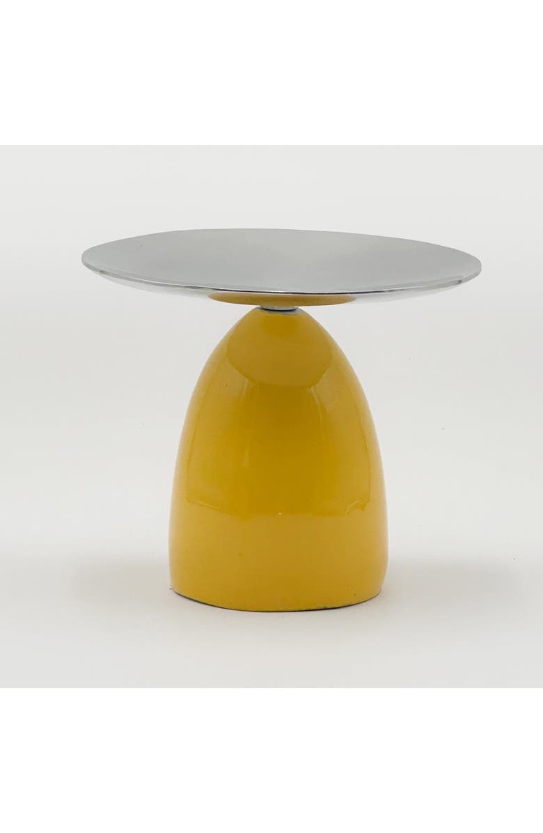 Lunares Luxe Petite Pedestal, Main, color, Marigold