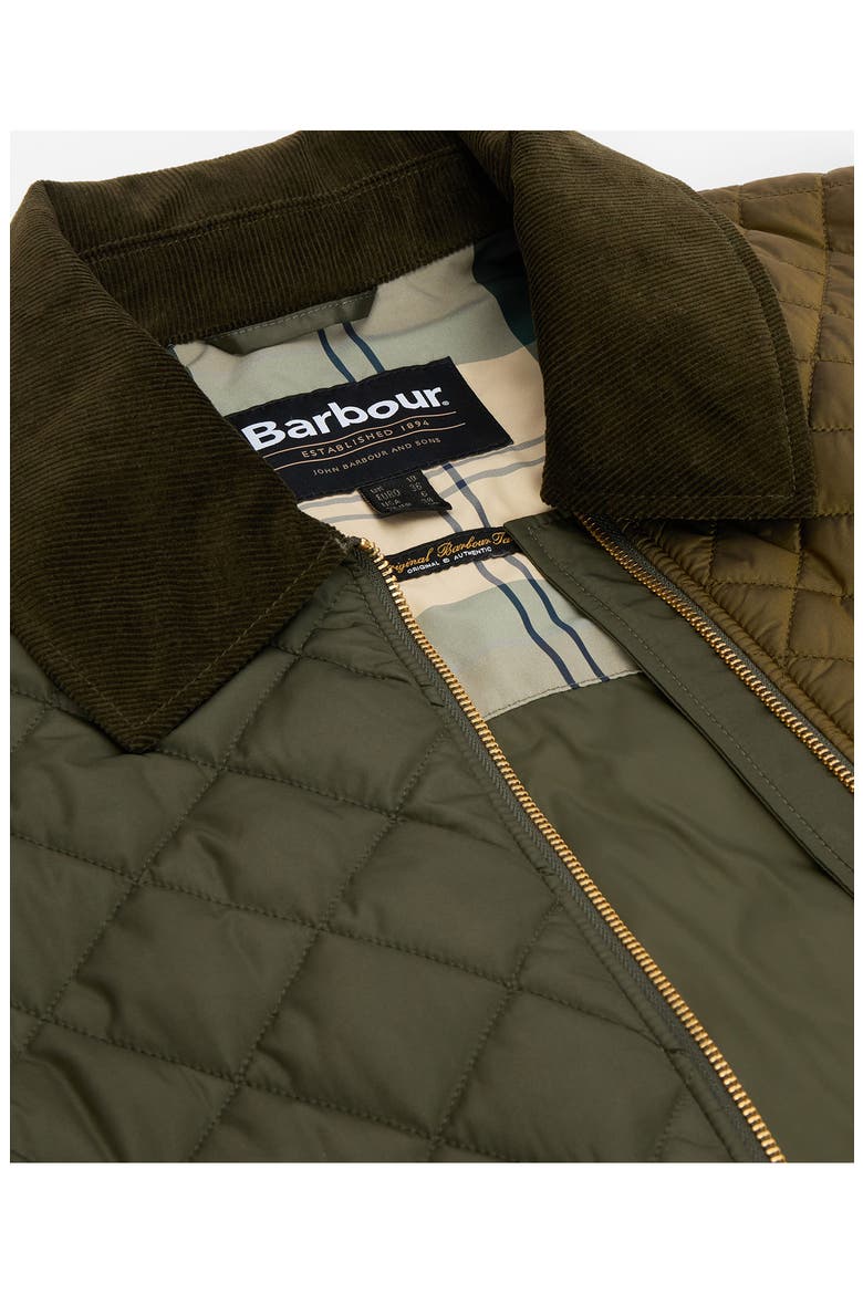 Danby Patchwork Quilted Jacket, Alternate, color, GOLDEN OLIVE/ ANCIENT TARTAN
