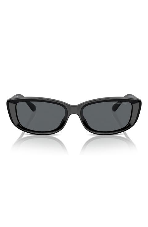 Asheville 54mm Rectangular Sunglasses