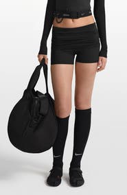 NikeSKIMS Matte Foldover Waist Shorts