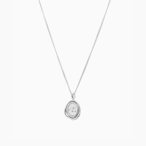 Bearfruit Jewelry 14k Gold Plated Seal Constellation Necklace 12 Zodiac Signs Holiday Gift Guide