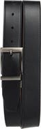 Nike Double Row Stitched Reversible Faux Leather Belt