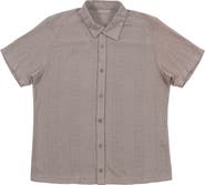 BURNSIDE Short Sleeve Sweater Cardigan